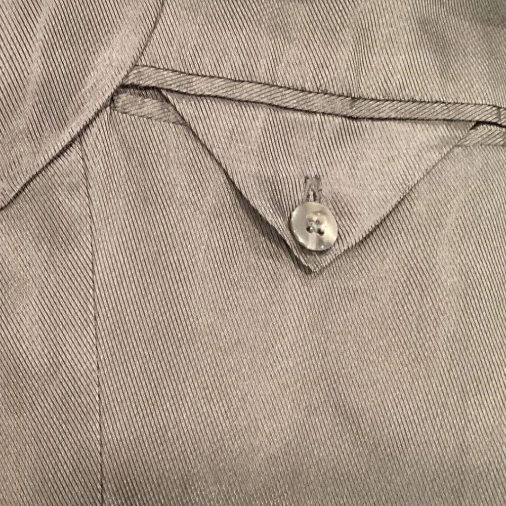 Vintage Oscar de la Renta Blue 2 Button Blazer/Sport Coat Wool Crest Button 44R